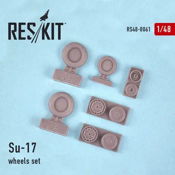 Plastikový model Reskit 1/48 Su-17 wheels set (HOBBYB, KITTYH,EDU)