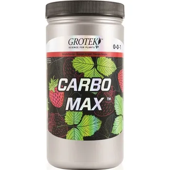 Hnojivo Grotek Carbo Max 700 g (Grotek Carbo Max je účinný přípravek obsahující mimořádně vysoký podíl jednoduchých cukrů, které jsou důležité pro rostlinu v době plození/kvetení i pro půdní mikroorganismy jako rychlý zdroj energie.)
