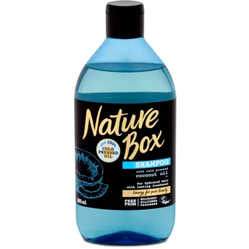 Šampon Nature Box Coconut Oil šampon 385 ml