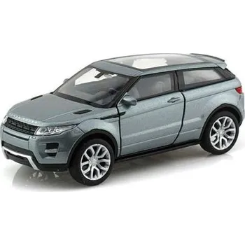 autíčko Welly Land Rover Range Evoque, Stříbrný 1:34-39
