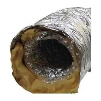 Příslušenství pro vzduchotechniku Sono Flexo - izolované ventilační potrubí 355 mm (10 m - celé balení) (Akustické potrubí se používá pro snížení hluku způsobeného ventilátory v pěstebních místnostech.)