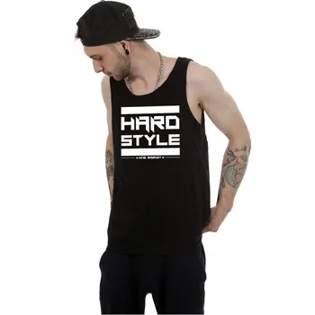 Pánské tílko Pánské tílko HARDSTYLE Velikost: M, Barva: Černá - Design 2