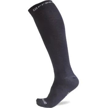 Pánské ponožky Kompresní podkolenky FREEZ LONG COMPRESS SOCKS BLACK 35-38