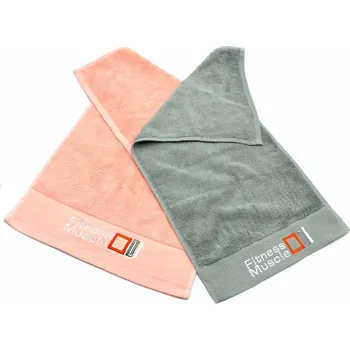 Bavlněný fitness ručník Růžová