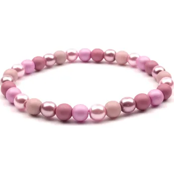 Náramek Moni dámský náramek barevný růžový