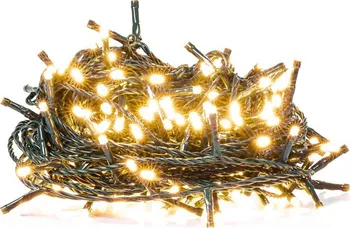 Vánoční osvětlení Retlux 205 řetěz 100 LED teplá bílá