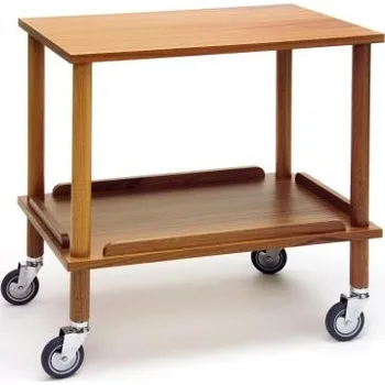Servírovací stolek Servírovací vozík Gueridon základní, 78x52cm, mahagon Sleva 1600Kč