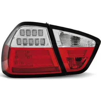 Zadní světlomet Zadní světla LED LIGHTBAR BMW E90 05-08 červená