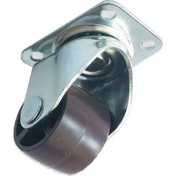 Pojezdové kolečko Kolečko nábytkové otočné 32mm Tokoz - hnědé