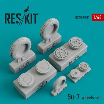 Plastikový model Reskit 1/48 Su-7 wheels set