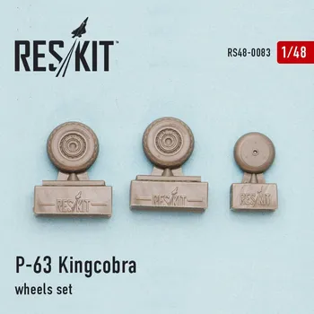 Plastikový model Reskit 1/48 P-63 Kingcobra wheels set...