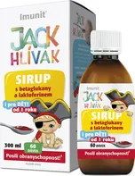 Imunit Hlíva Jack Hlívák sirup glukany + laktoferin 300 ml