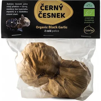 Sušená zelenina Garlio Černý česnek stroužky Bio 