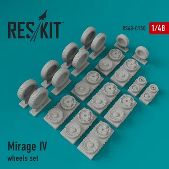 Plastikový model Reskit 1/48 Mirage IV wheels (HELL)