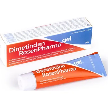 Lék na kožní problémy, vlasy a nehty Rosen Pharma Dimetinden gel 30 g