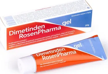 Lék na kožní problémy, vlasy a nehty Rosen Pharma Dimetinden gel 30 g