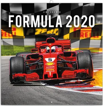 Kalendář Presco Group poznámkový kalendář Formule Jiří Křenek 2020