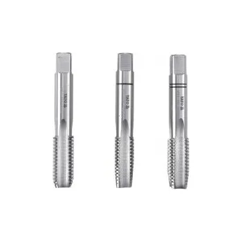 Závitořezný nástroj YATO YT-2933 Nářadí Sada závitníků M6 x 1, která je vhodná pro závity v průchozích i slepých otvorech v nelegovaných a nízkolegovaných ocelích. celková délka mm 50 délka závitu mm 19 metrický závit hrubý x závitování