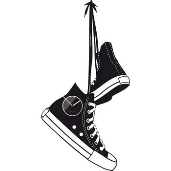 Samolepící dekorace Clocker Nalepovací hodiny Shoes