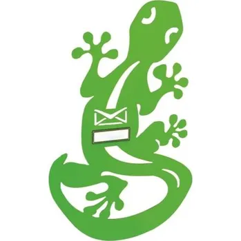 Poštovní schránka Alubox MIA Geko - výměnný kryt pro poštovní schránky MIA box, ještěrka