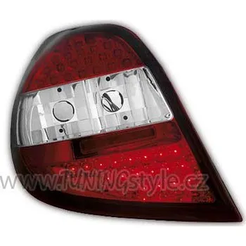 Zadní světlomet Zadní světla LED Renault Clio C červená krystal