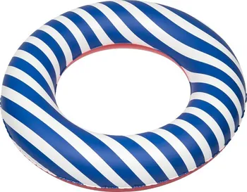 Nafukovací kruh Fatra Pruhy modrobílé 55 cm