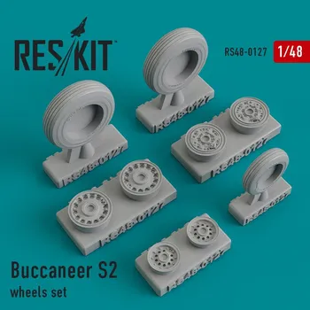Plastikový model Reskit 1/48 Buccaneer S2 wheels set (AIRFIX)