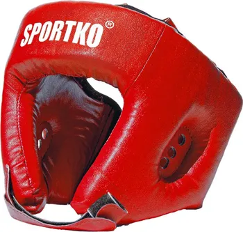 Chránič hlavy na box a bojový sport SportKO OD1 červený