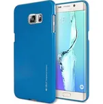 Silikonové pouzdro Mercury iJelly Metal pro Samsung Galaxy Note 10, modrá