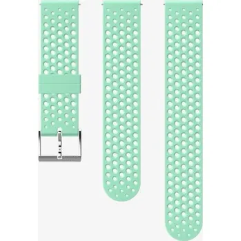 Řemínek na hodinky Suunto Suunto 20mm Athletic 1 Silicone Strap Ocean Steel Size S+M + DÁREK