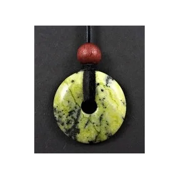 Tyrkys květový přívěšek donut