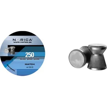 Diabolka Diabolky ploché NORICA Match 5,5mm 250ks