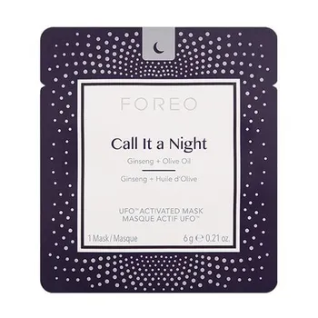 Pleťová maska Foreo UFO Call It a Night noční vyživující maska pro obnovu pleti 7 x 6 g