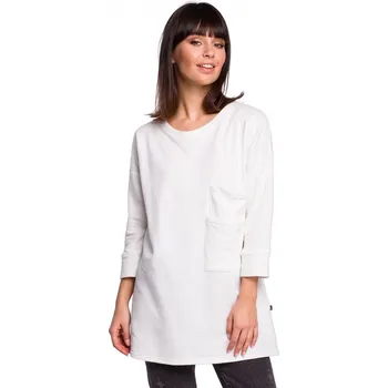 Dámská tunika Dámská tunika B106 - BEwear ecri(krémová) 2XL/3XL