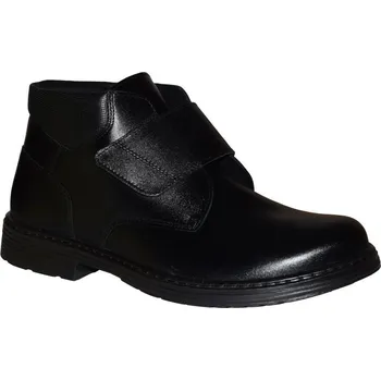 Pánské polobotky De plus pánská zimní obuv 1130K Barva: černá, Velikost: 49, Šíře: K