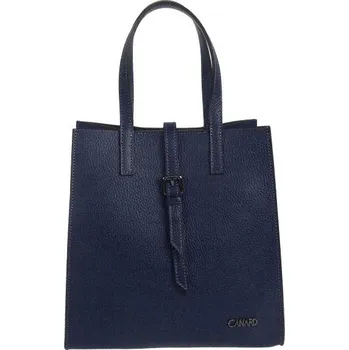 Kabelka Dámská kožená tmavě modrá kabelka EC0764 (Moderní dámská kožená kabelka)