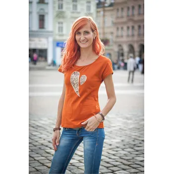 Těhotenský svetr Tričko Loktu She - skořicové Velikost: XS