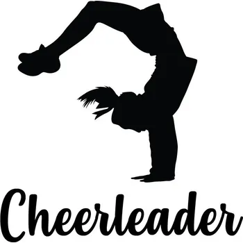 Samolepicí dekorace na vozidlo Samolepka nejen na auto - Cheerleader flik