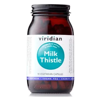 Přírodní produkt Viridian Nutrition Milk Thistle 90 kapslí Viridian