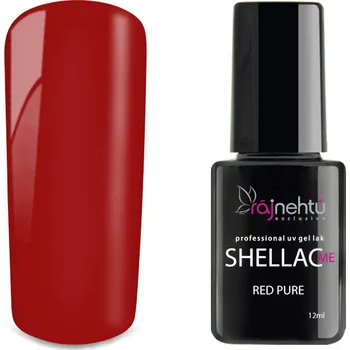 Lak na nehty Ráj nehtů UV gel lak Shellac Me 12ml - Red 02