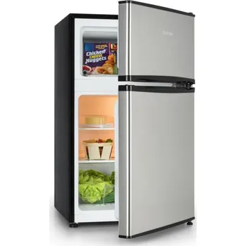 Lednice Klarstein Big Daddy Cool stříbrná