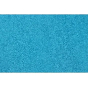 Prostěradlo PETRA, DAVID Froté prostěradlo azurové 200x220 cm