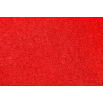 Prostěradlo PETRA, DAVID Froté prostěradlo červené 200x220 cm