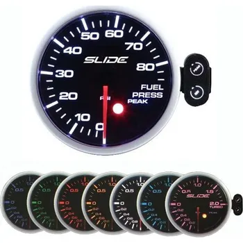 Tuning Budík SLIDE PK-SC 52mm - Tlak paliva
