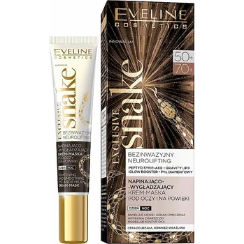 Péče o oční okolí Eveline Cosmetics Exclusive Snake oční krém s hadím jedem 50+/70+ 20 ml