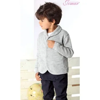 Chlapecký svetr Chlapecký šedý svetr, sako, Jomar 417