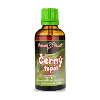 Zdraví Bylinné kapky, s.r.o. Černý topol - tinktura z pupenů (gemmoterapie) 50ml