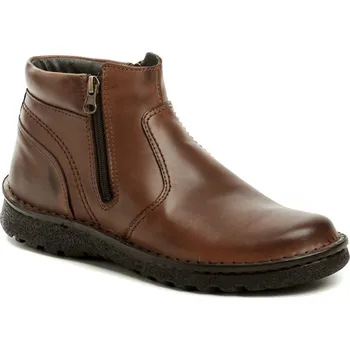 Pánská zimní obuv Bukat 253 hnědé pánské zimní boty EUR 40