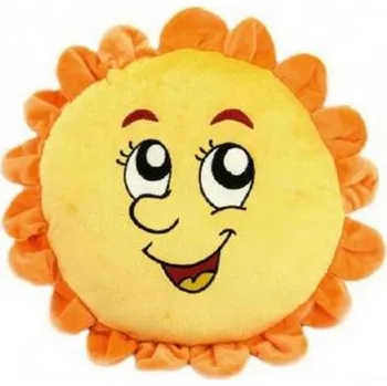 plyšák Teddies Sluníčko s obličejem 42 cm