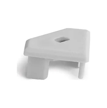 LED páska Záslepka s otvorem bílá pro hliníkový profil FP-7009